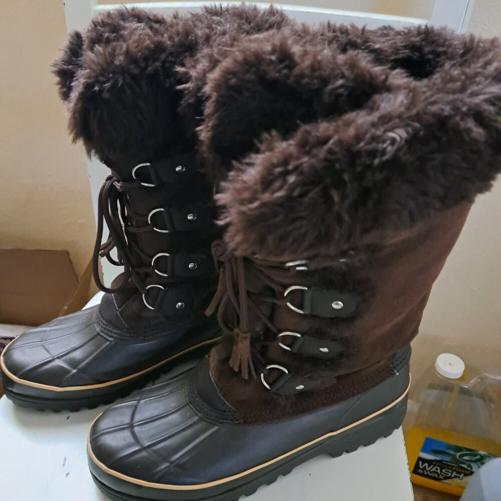 Winter lace up snow boots Mens10